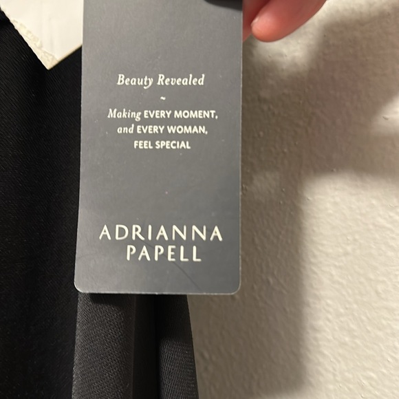 Adrianna Papell Colorblocked Overlay Jumpsuit - Picture 11 of 13